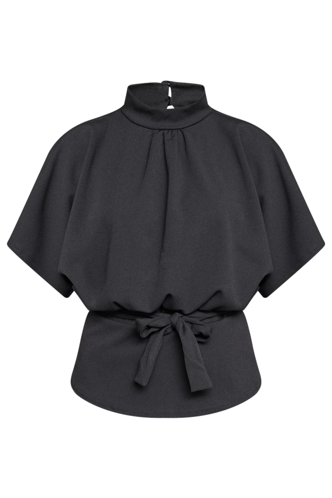 SisterS point zwarte dames blouse | Vooraanzicht