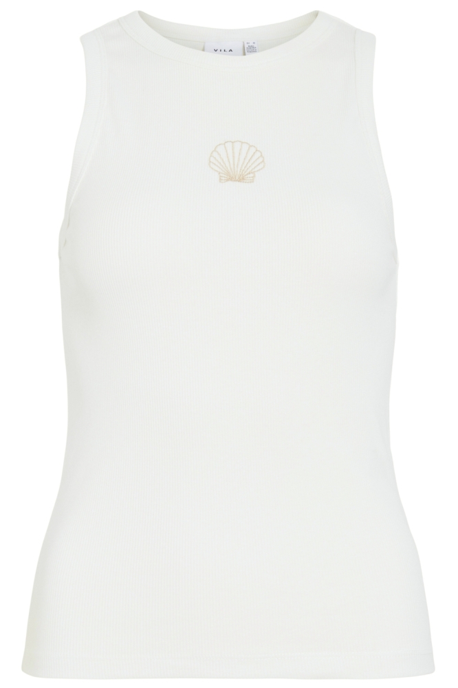 Vila witte dames top | Vooraanzicht