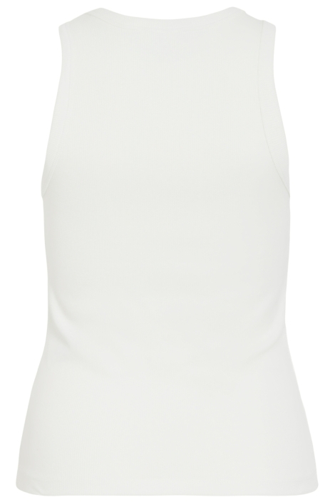 Vila witte dames top | Achteraanzicht