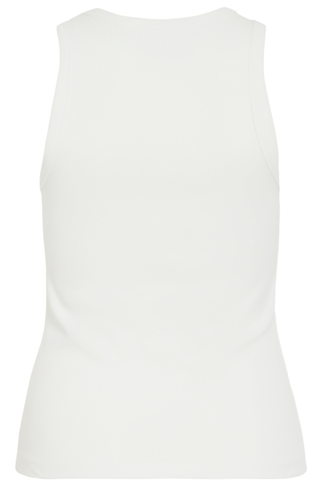 Vila witte dames top | Achteraanzicht