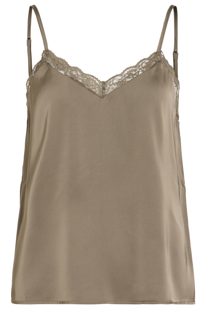 Vila bruine dames top | Vooraanzicht