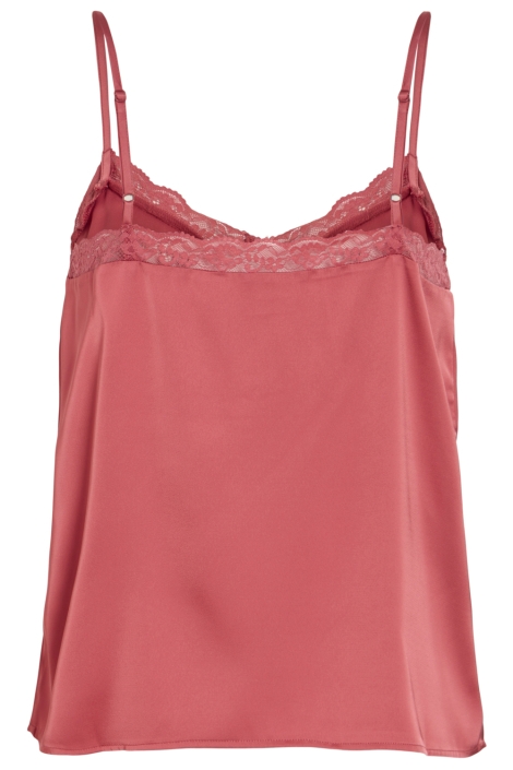 Vila roze dames top | Achteraanzicht