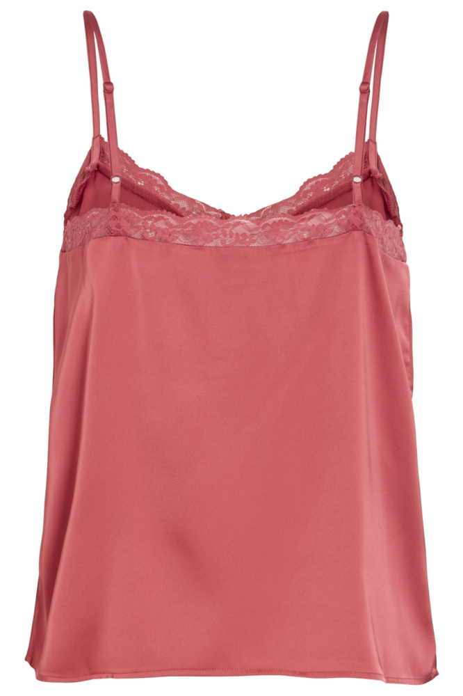 Vila roze dames top | Achteraanzicht