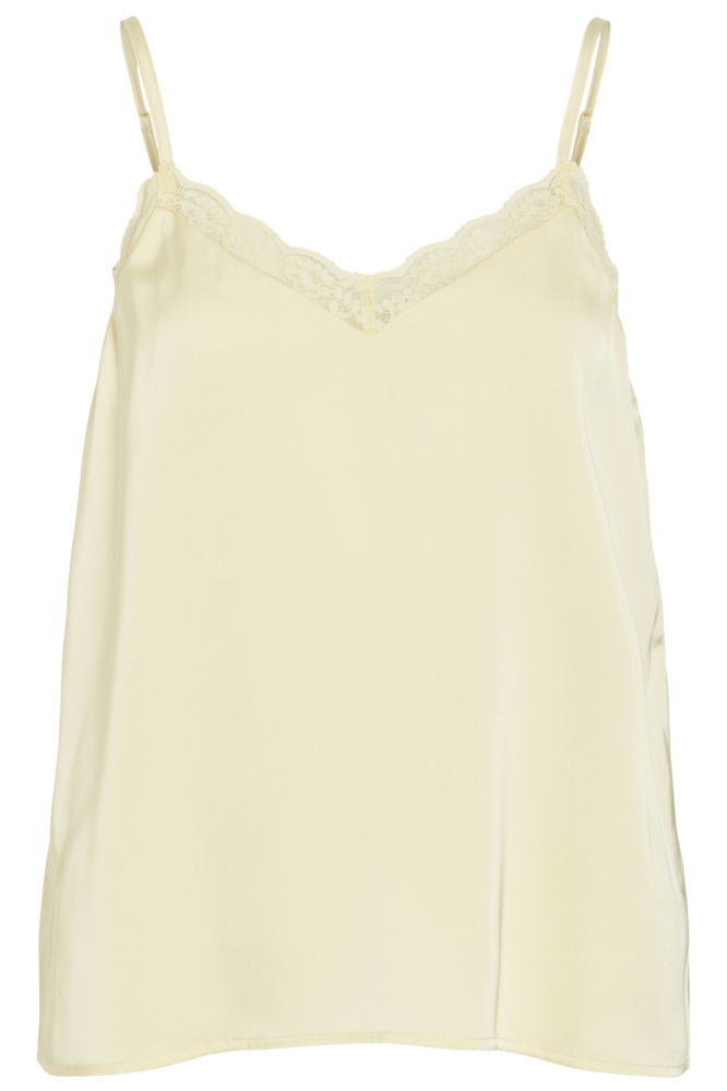 Vila gele dames top | Vooraanzicht