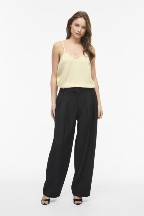 Vila gele dames top | Model