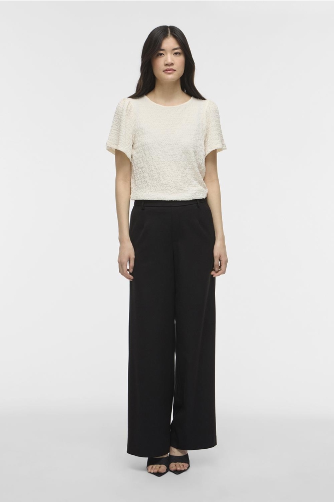 Vila ecru dames t-shirt | Model