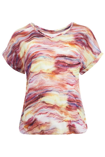 NED T-shirt NOX PW SS PINK MARVEL FINE LUREX 26S5 X1996 01 401 PINK