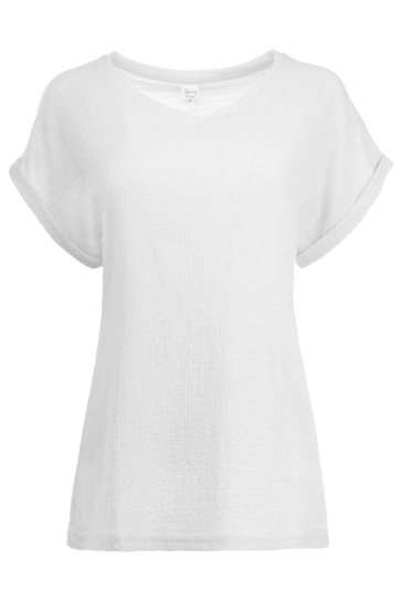 NED nox-ze ss jersey cropped Wit