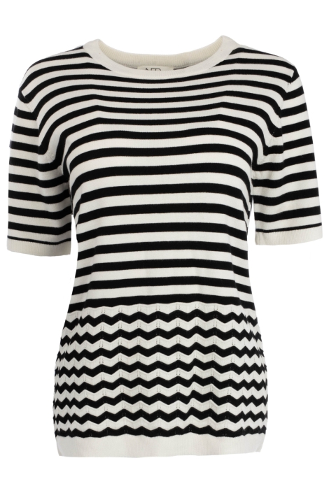 NED witte dames t-shirt | Vooraanzicht