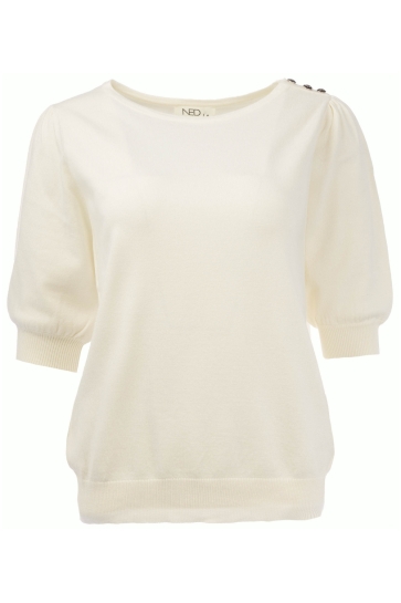 NED DHALIA 1 2 SS 26S1-U106-39 01 ecru