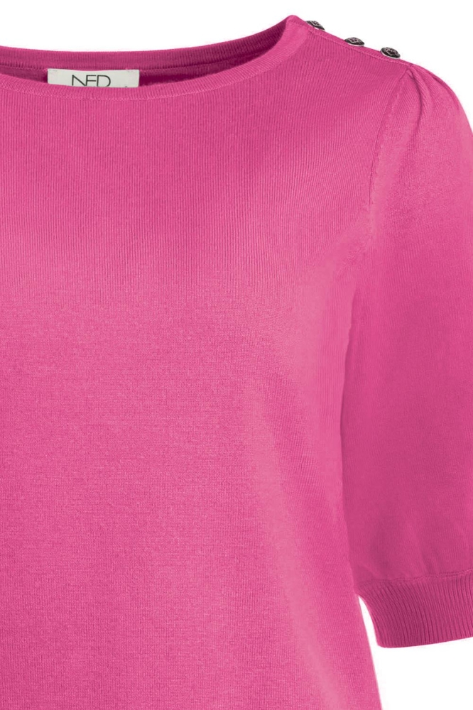 NED roze dames trui | Close up