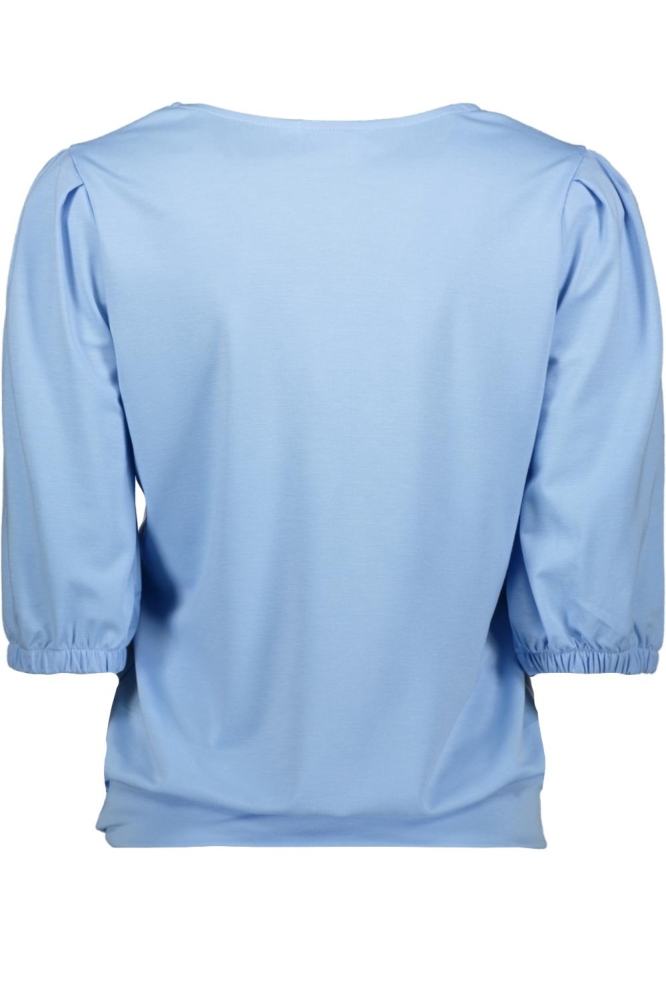 NED blauwe dames t-shirt | Achteraanzicht