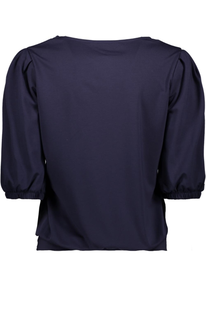 NED blauwe dames t-shirt | Achteraanzicht