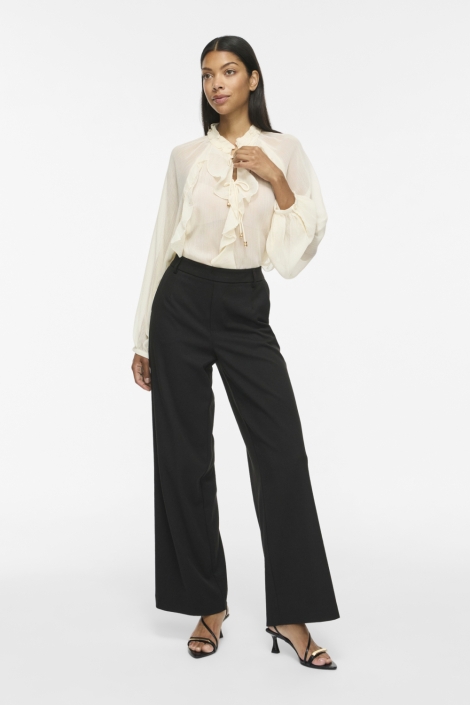 Vila beige dames blouse | Model