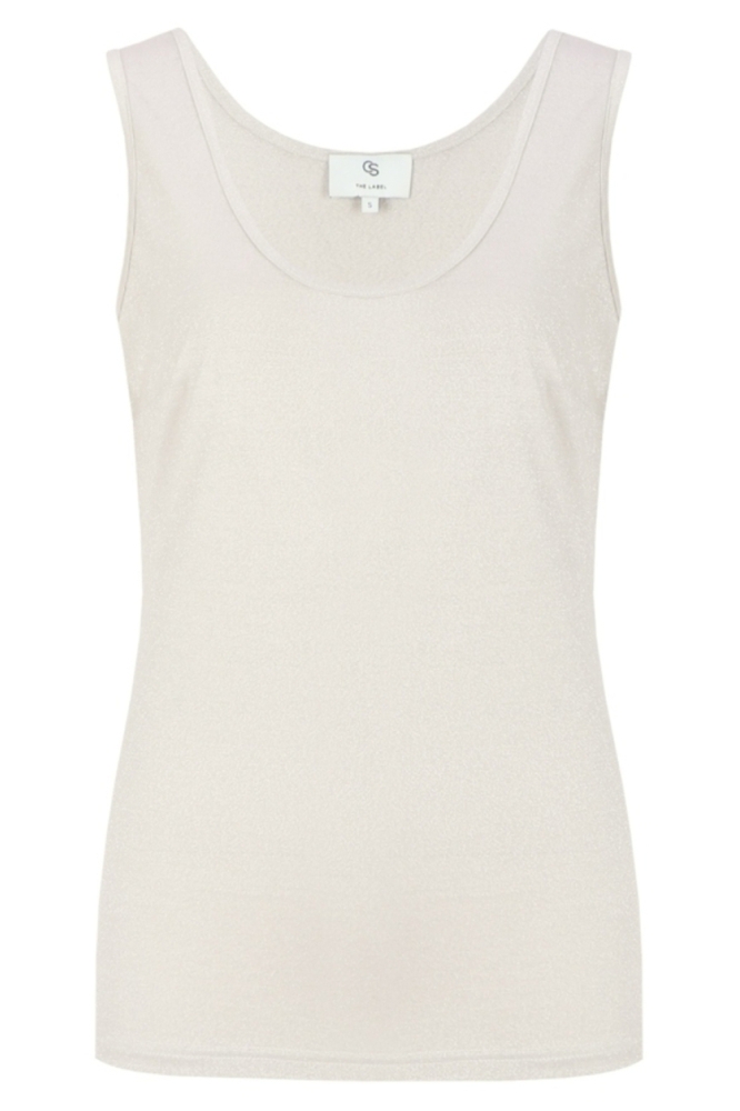 C&S The Label zand dames top | Vooraanzicht