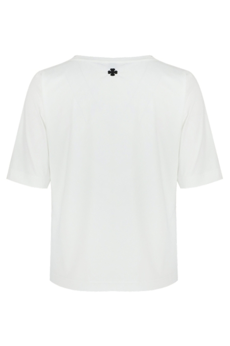 C&S The Label witte dames t-shirt | Achteraanzicht