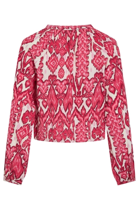 Vila roze dames blouse | Achteraanzicht