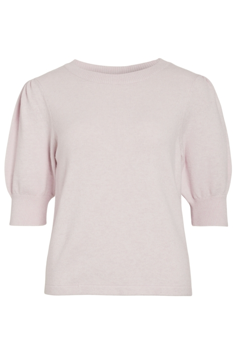 Vila roze dames t-shirt | Vooraanzicht