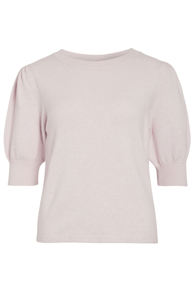 Vila roze dames t-shirt | Vooraanzicht