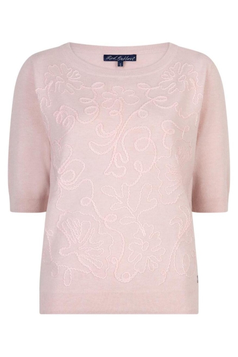 Red Button roze dames trui | Vooraanzicht