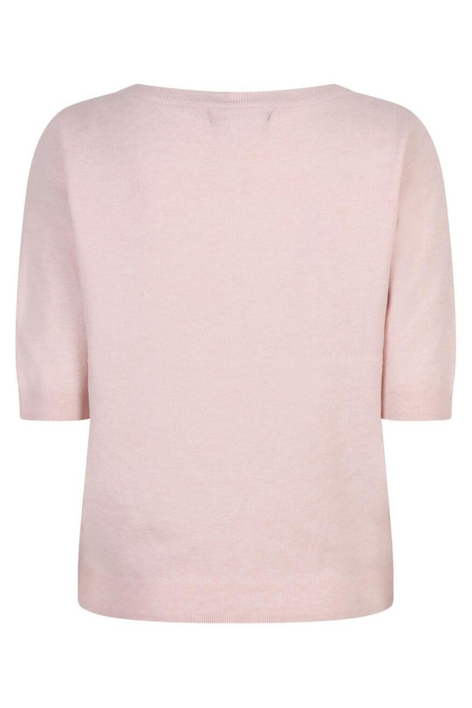 Red Button roze dames trui | Achteraanzicht