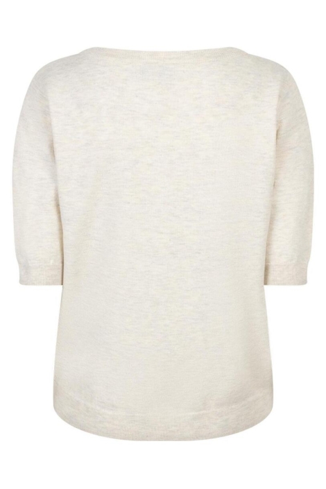 Red Button beige dames t-shirt | Achteraanzicht