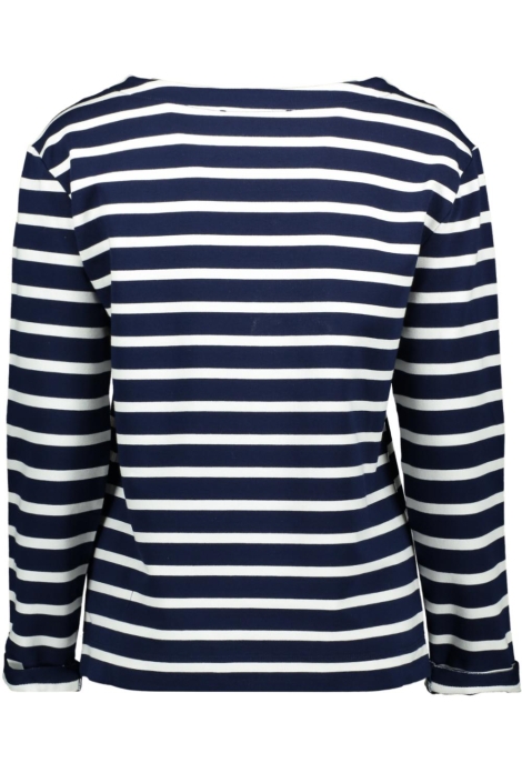 Red Button blauwe dames t-shirt | Achteraanzicht