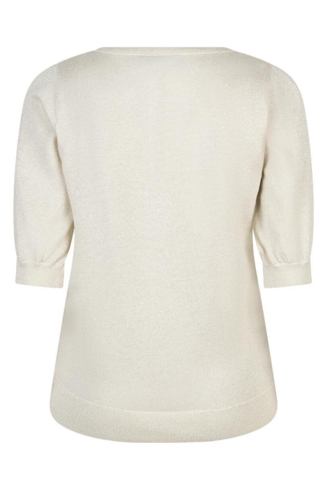 Red Button beige dames t-shirt | Achteraanzicht