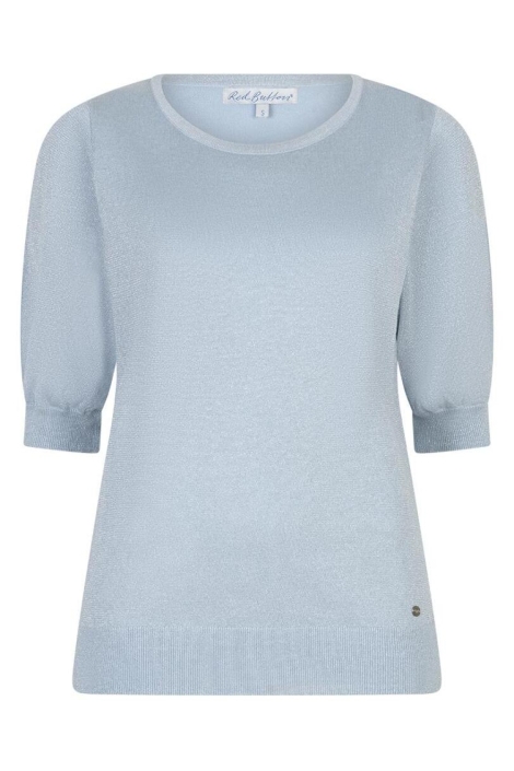 Red Button blauwe dames t-shirt | Vooraanzicht