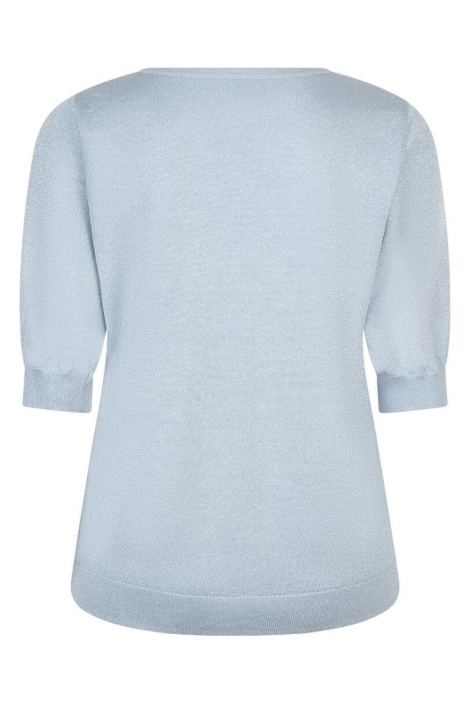 Red Button blauwe dames t-shirt | Achteraanzicht