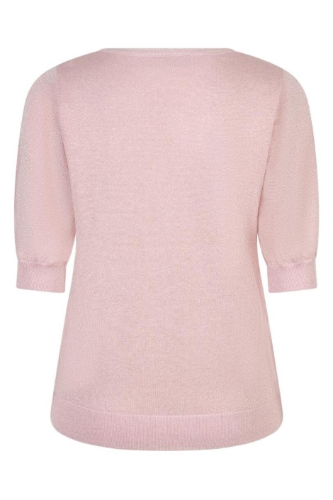 Red Button roze dames t-shirt | Achteraanzicht