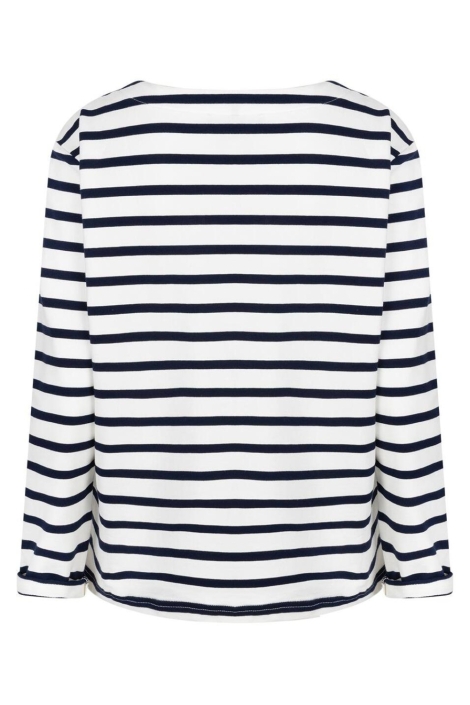 Red Button blauwe dames t-shirt | Achteraanzicht