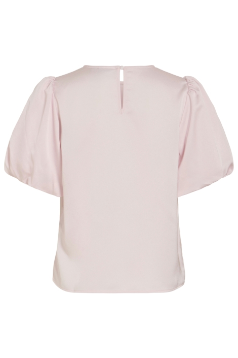 Vila roze dames t-shirt | Achteraanzicht
