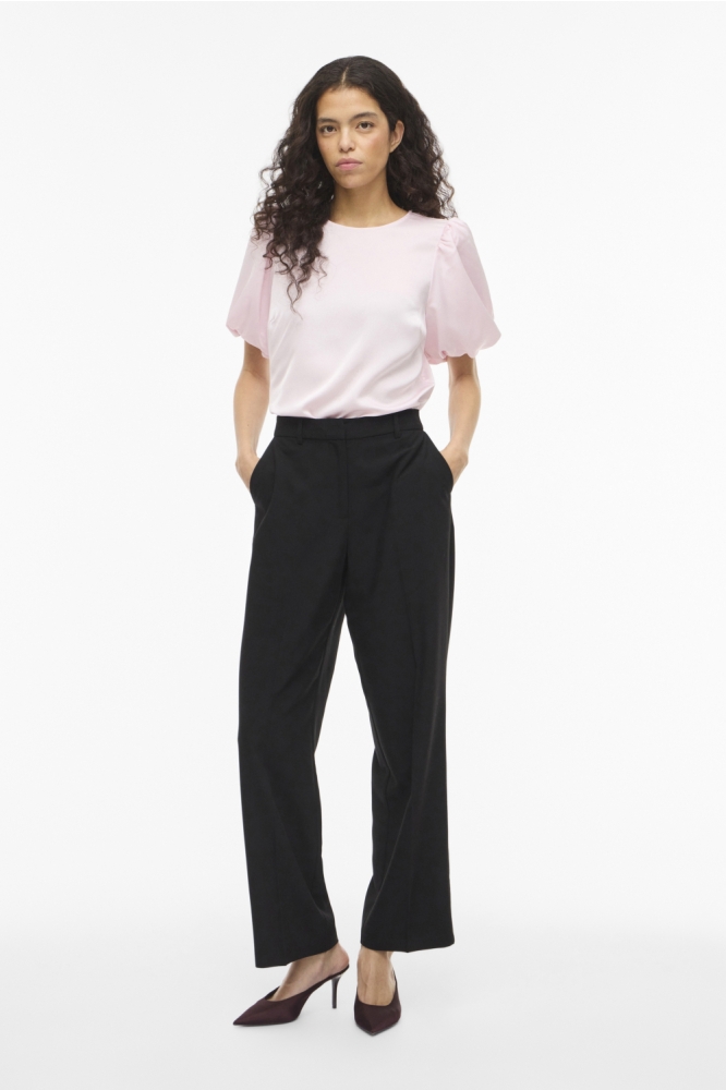 Vila roze dames t-shirt | Model