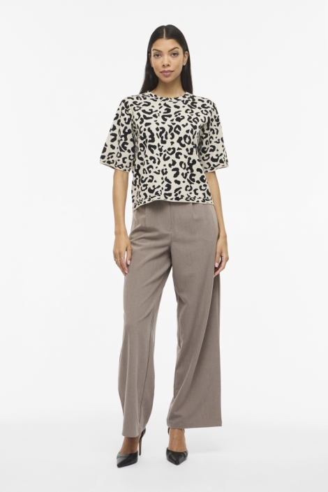 Vila beige dames t-shirt |