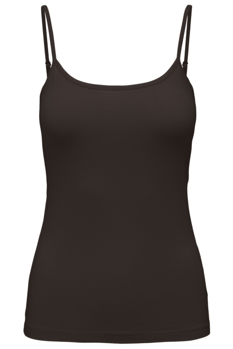 Jacqueline de Yong bruine dames top | Vooraanzicht