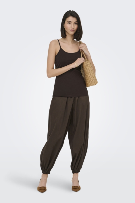 Jacqueline de Yong bruine dames top | Model