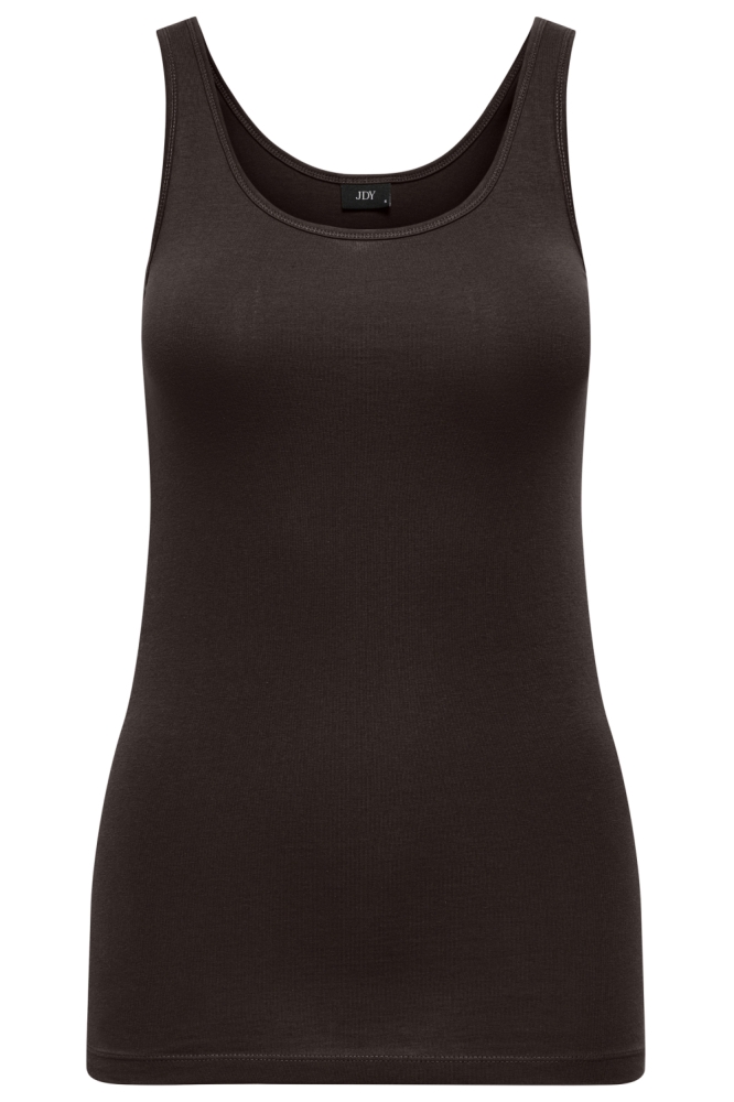 Jacqueline de Yong bruine dames top | Achteraanzicht