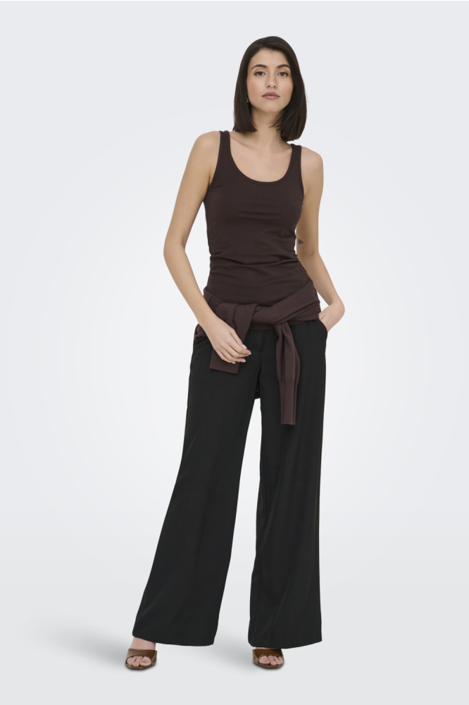 Jacqueline de Yong bruine dames top | Model