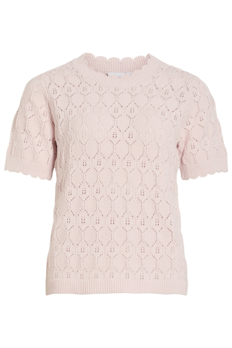 Vila roze dames t-shirt | Vooraanzicht