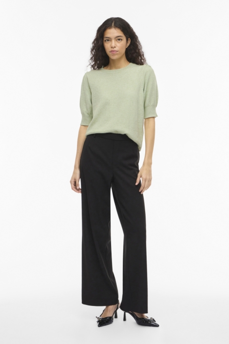 Vila groene dames t-shirt | Model