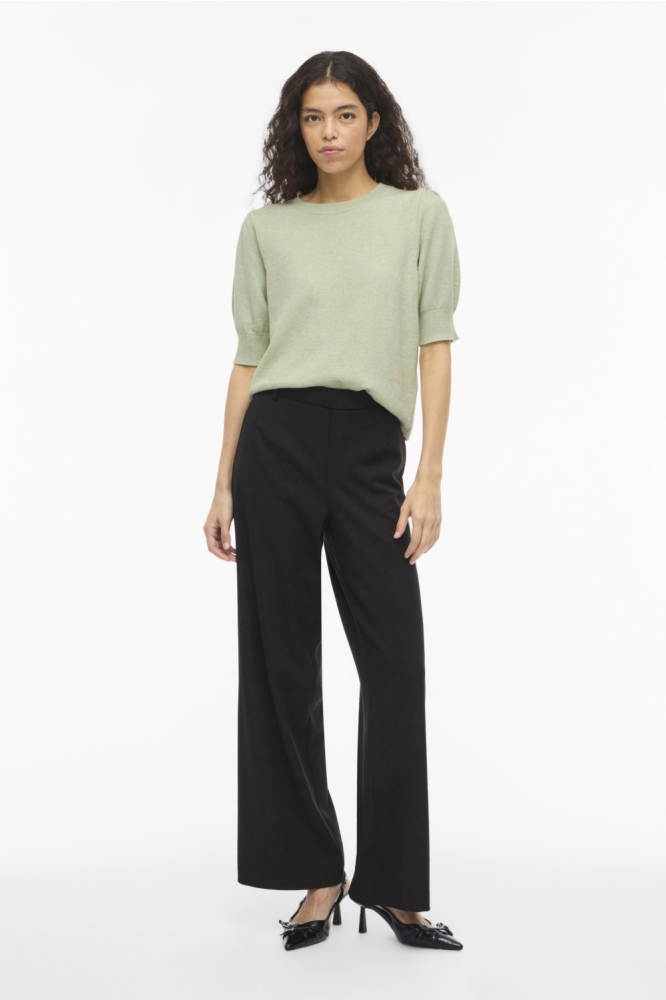 Vila groene dames t-shirt | Model