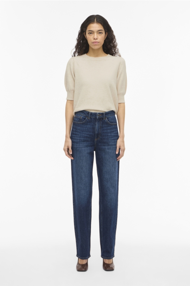 Vila beige dames t-shirt | Model