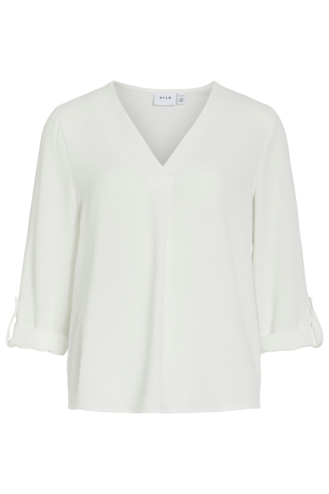 Vila witte dames blouse | Vooraanzicht
