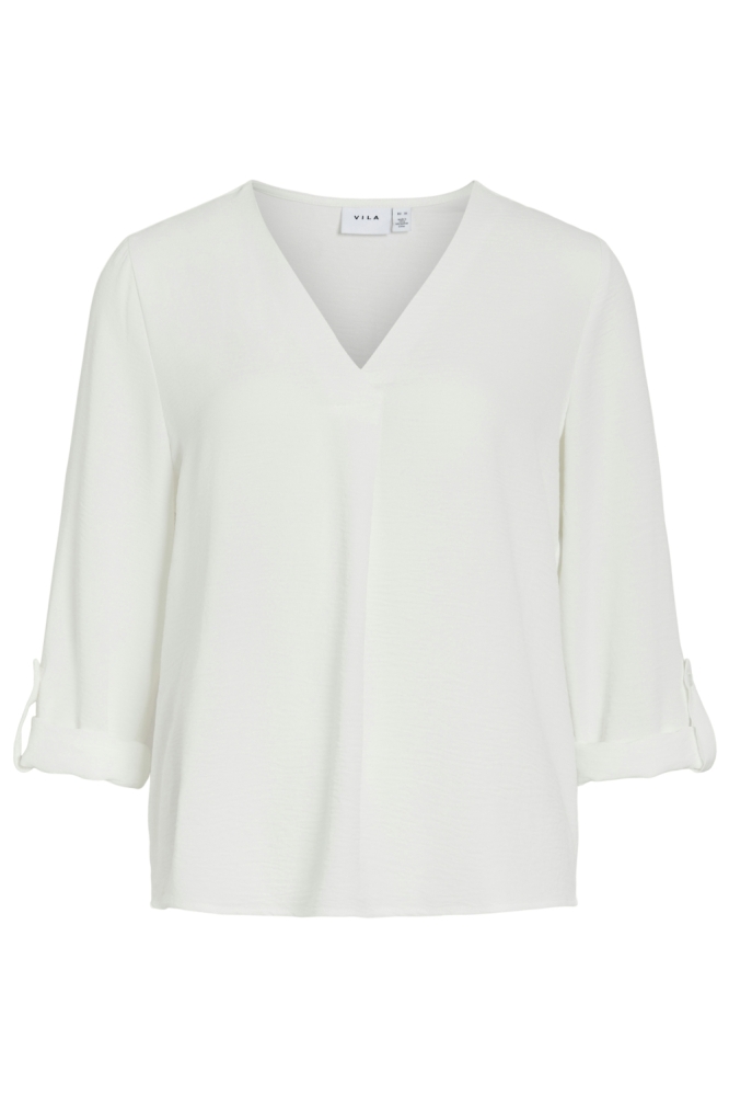 Vila witte dames blouse | Vooraanzicht