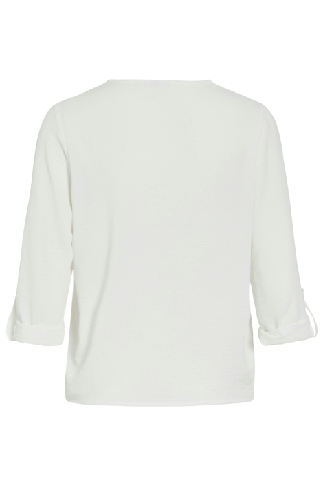 Vila witte dames blouse | Achteraanzicht