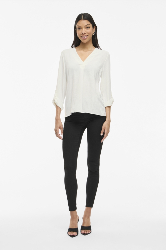Vila witte dames blouse | Model