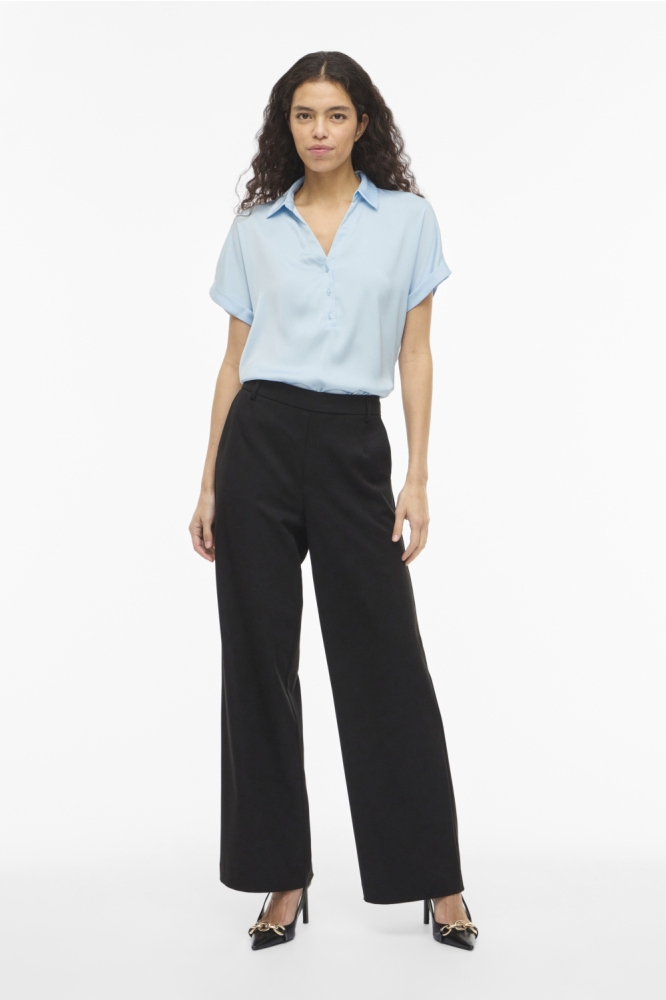 Vila blauwe dames t-shirt | Model