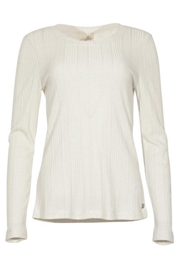 Maicazz T-shirt PUBRA TOP SP26 60 325 OFF WHITE SILVER