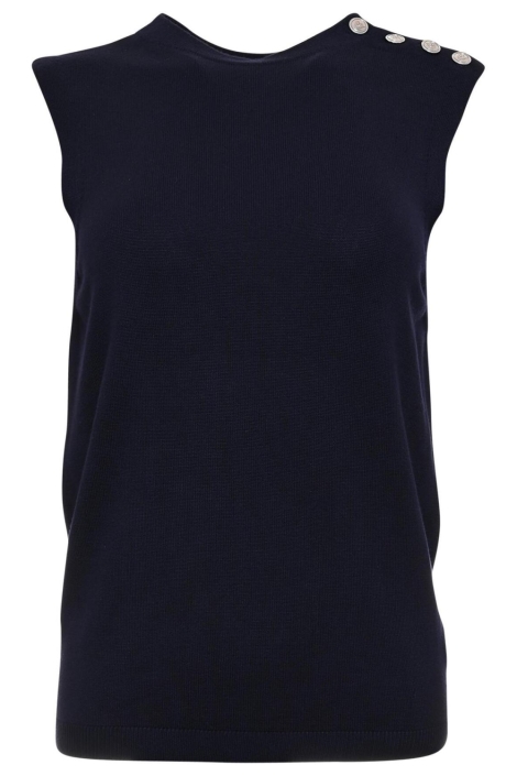 Maicazz blauwe dames top | Vooraanzicht